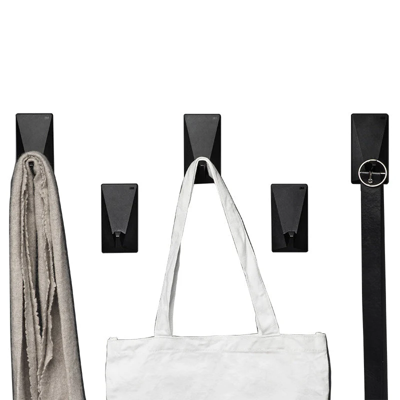 3M Command 17705B L-S—Door Rack 5 Hooks (Black)