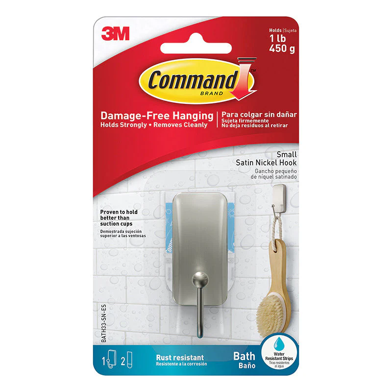 3M Command Bath33-SN-ES Small Hook