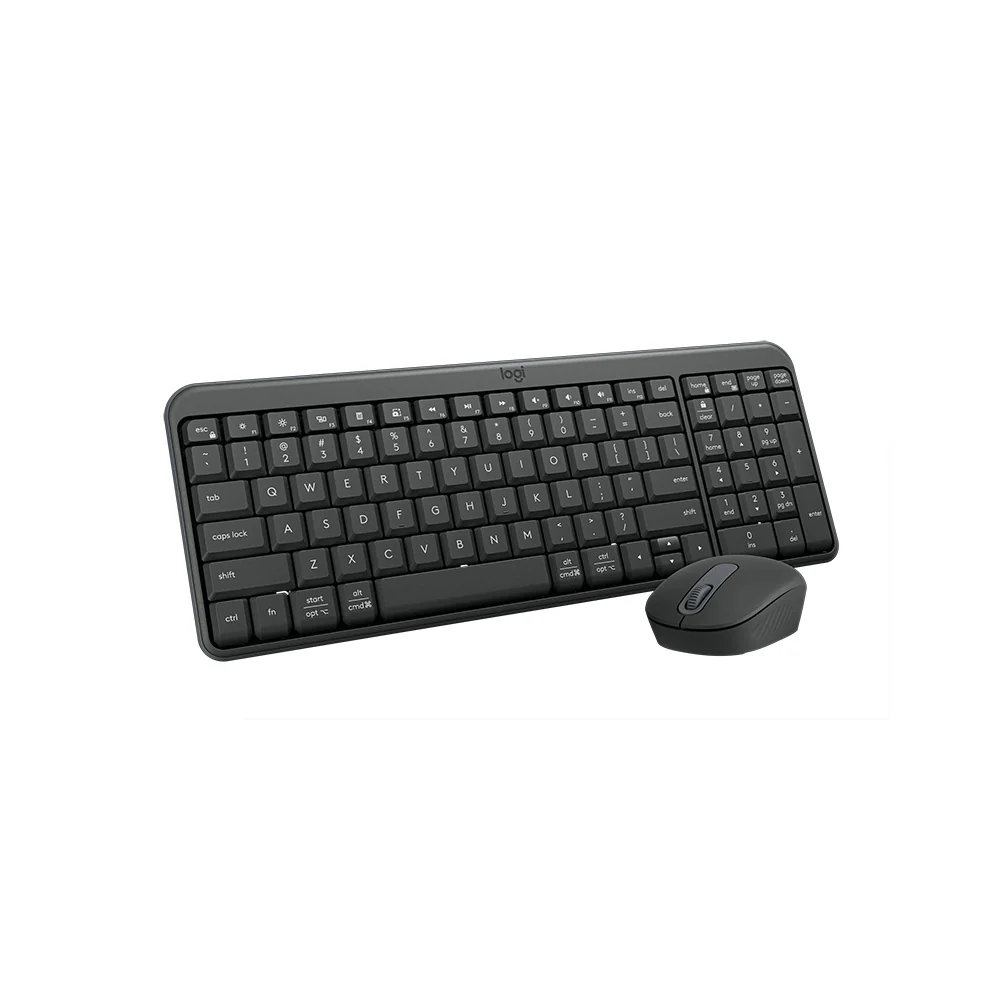 Logitech MK250 Compact Wireless Keyboard and Mouse Combo (Graphite) - Image 3