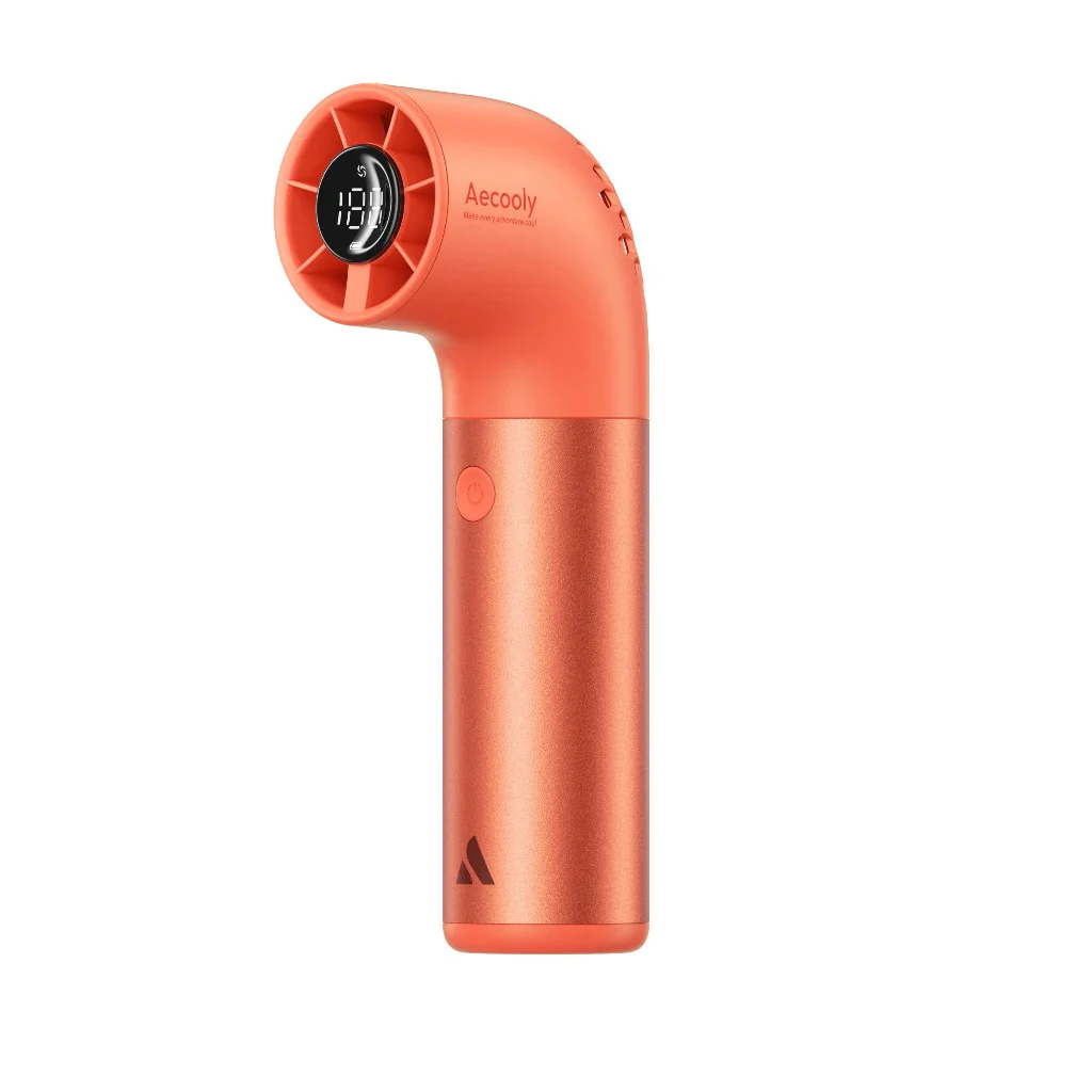 Aecooly PH03-OR Aero Ultra Handheld High-Speed Fan 4500mAh (Orange) - Image 2