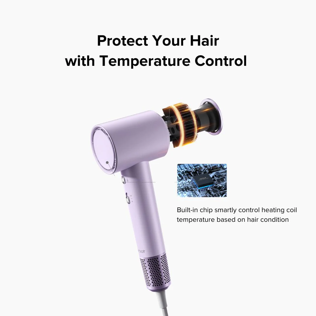 Airbot Aria Lite High Speed Hair Dryer White - Image 3