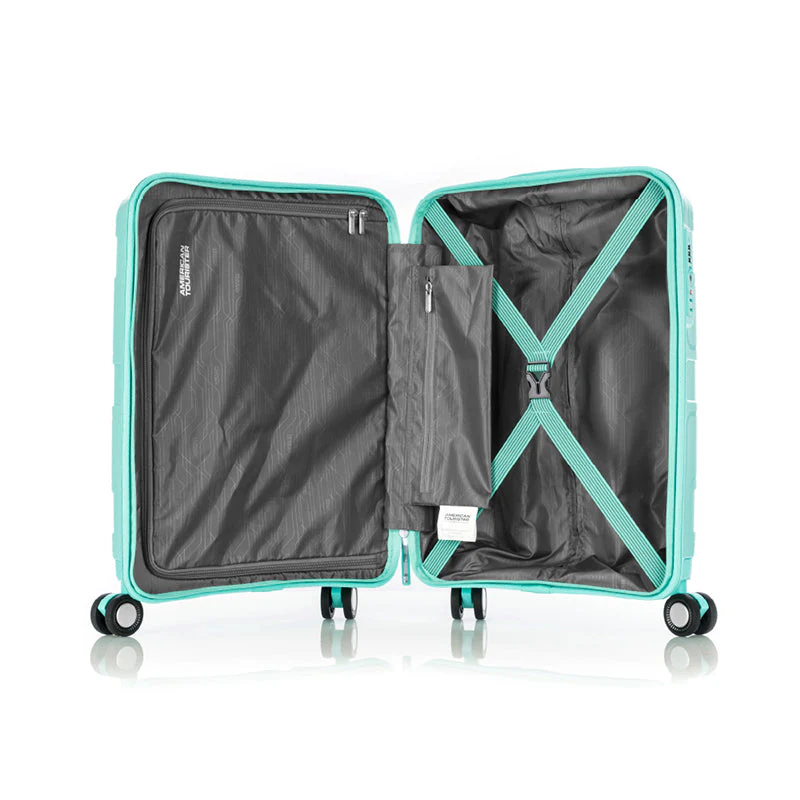 American Tourister AT Litevlo GZ4 74004 Spinner 55/20 Exp Tsa-Mint Green - Image 6