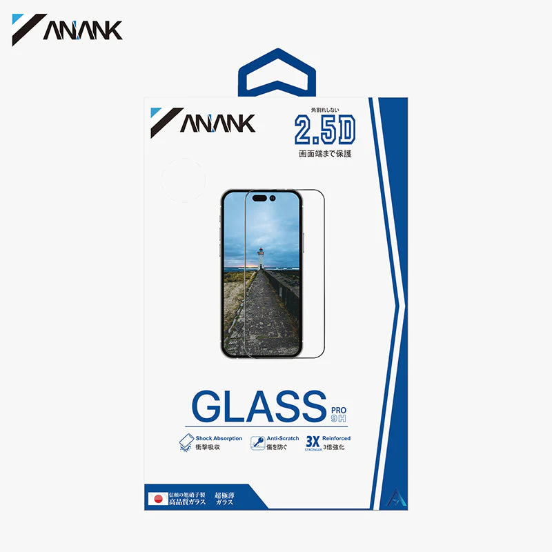 ANANK iPhone15 ProMax 6.7 2.5D Full Glass TGP