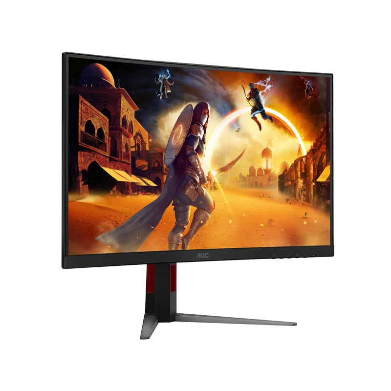 AOC 27" CQ27G4 VA QHD 180Hz Curved Gaming Monitor - Image 2