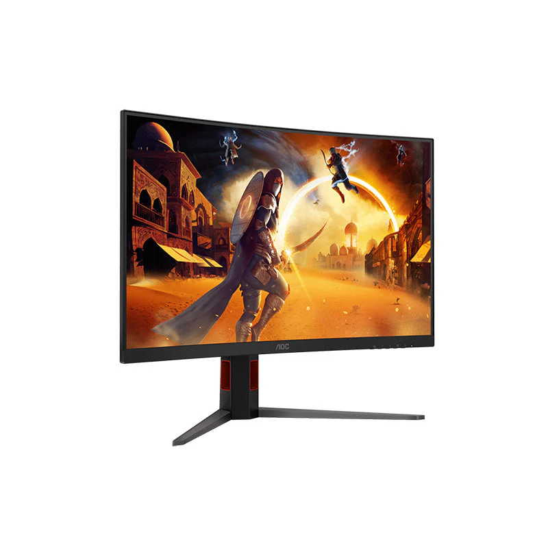 AOC 31.5" CQ32G4 VA QHD 180Hz Curved Gaming Monitor - Image 2