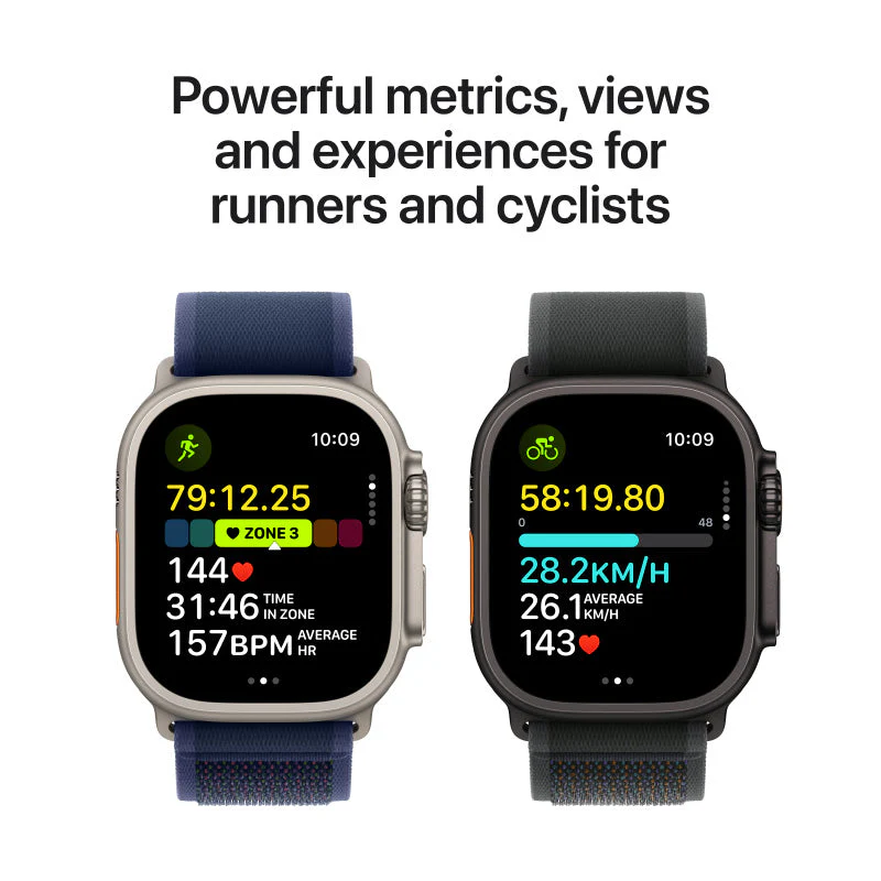 Apple Watch Ultra 2 GPS+Cellular 49mm Black Case with Black Trail Loop - M/L - Image 5