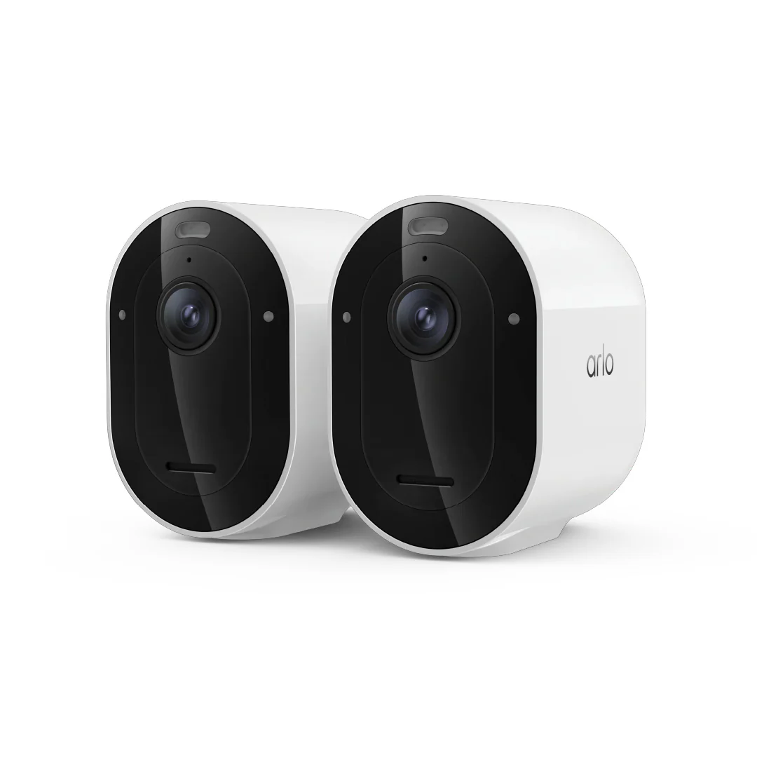 Arlo Pro 6 2K+ Outdoor Wi-Fi Battery-Powered Camera (2-Pack)