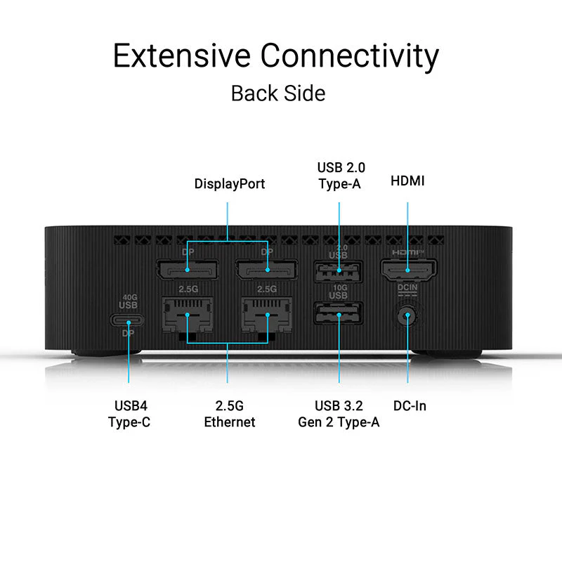 Asus ExpertCenter PN54-S70033NL - AI 7-350 32GB 1TB Win11 - Image 3