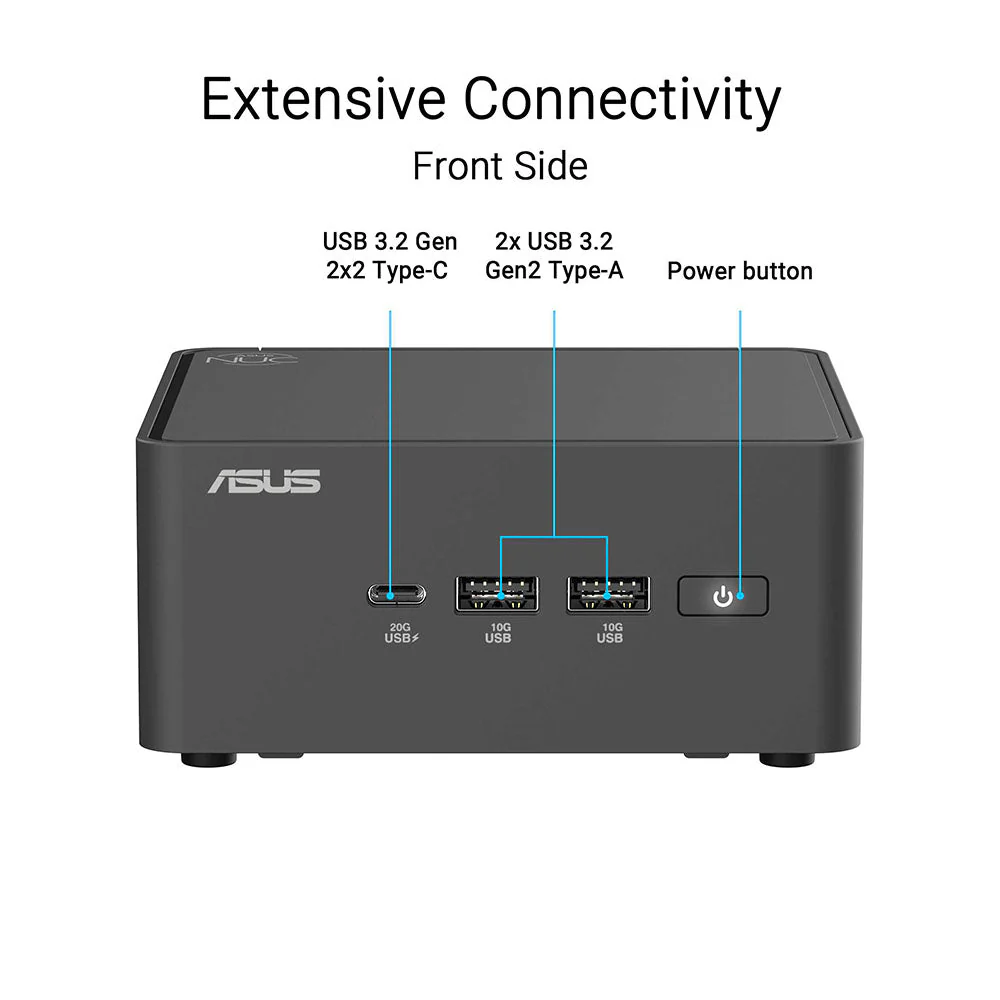 Asus NUC 15 Pro Tall 90AS00K1-M000V0 - U3-100U 8GB 512GB (RNUC15CRHI3053C3) - Image 2