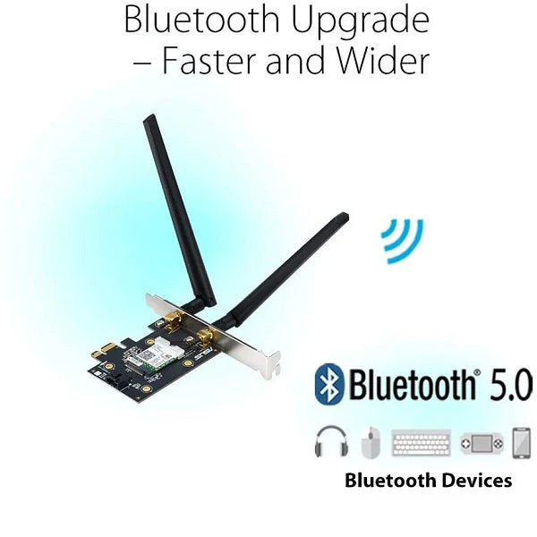 ASUS PCE-AX3000 Dual Band WiFi 6 PCI-E Adaptor, Bluetooth 5 - Image 8