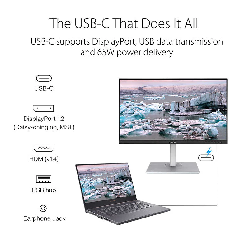 ASUS ProArt Display PA278CV Professional Monitor - 27" QHD IPS 100% sRGB - Image 5