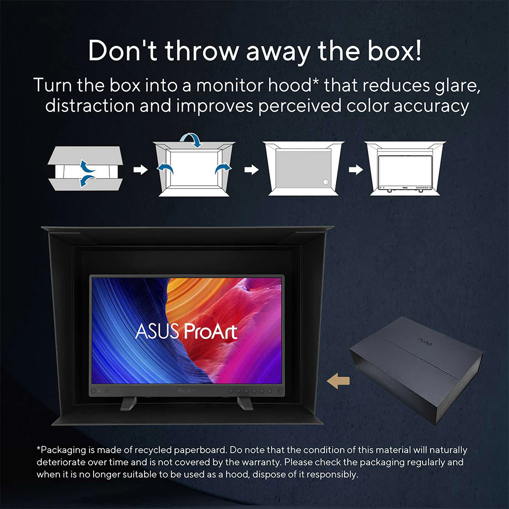 Asus ProArt PA16USV - 15.6" UHD IPS HDMI USB-C Professional Portable Monitor - Image 8