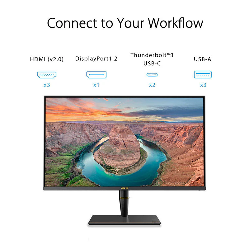 ASUS ProArt DIsplay PA32UCX-PK Professional Monitor - 32" UHD mLED IPS 99% DCI-P3 - Image 5