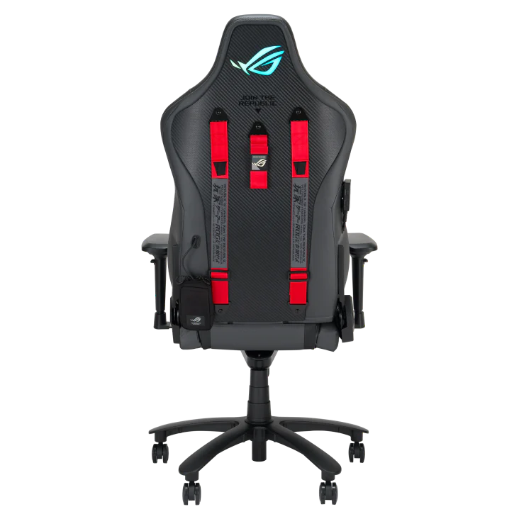 Asus ROG Chariot X RGB Gaming Chair (Grey) - Image 4