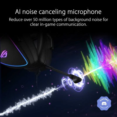 ASUS ROG Delta S USB-C Gaming Headset with AI Noise-Canceling Mic - Image 3
