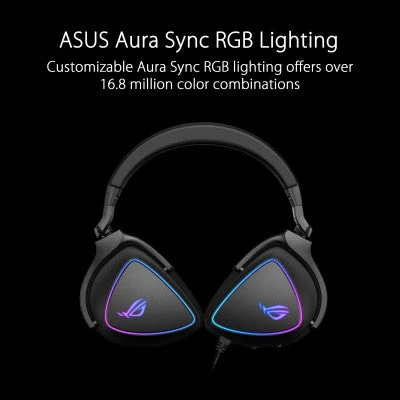 ASUS ROG Delta S USB-C Gaming Headset with AI Noise-Canceling Mic - Image 7