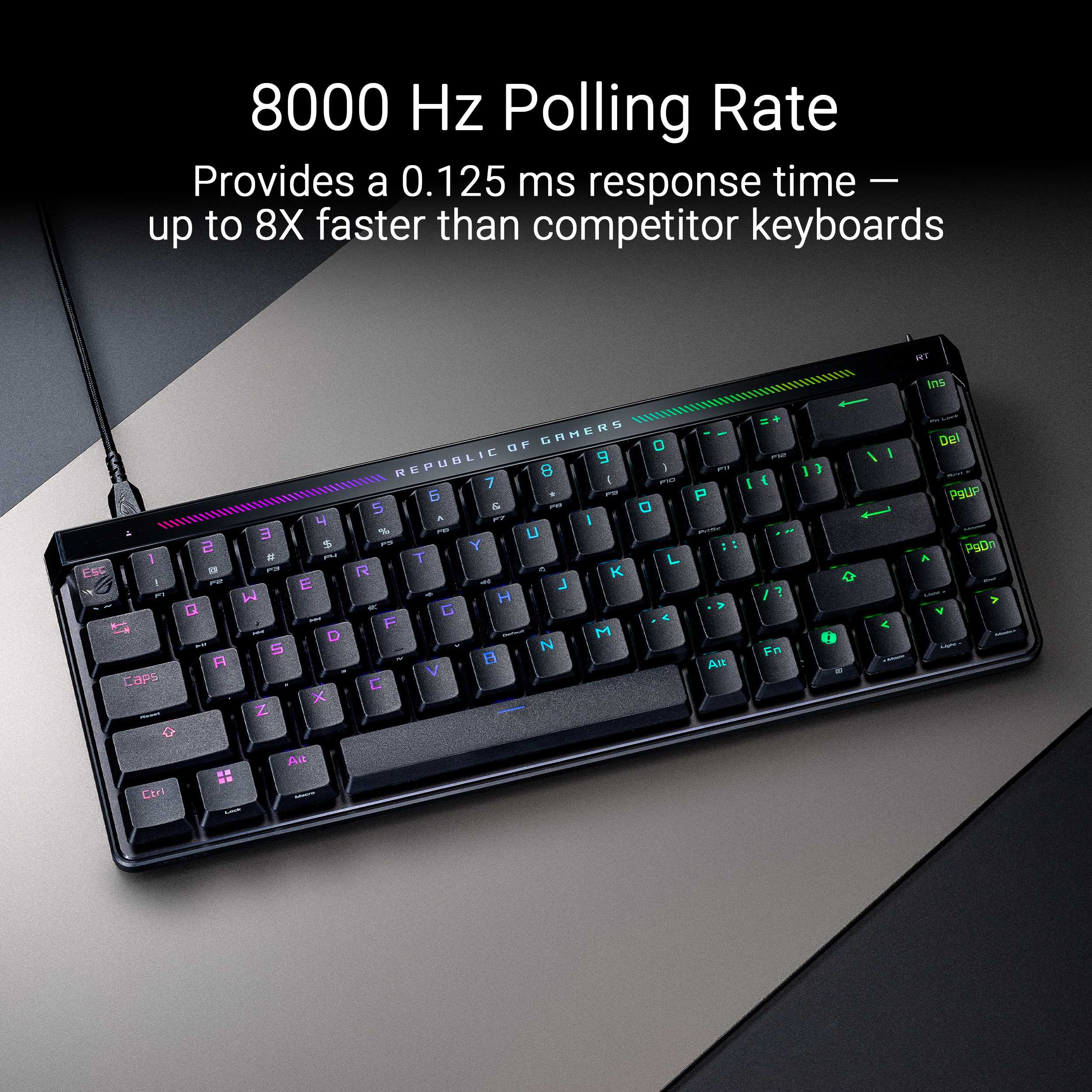 Asus ROG Falchion Ace HFX Wired Gaming Keyboard - Image 4