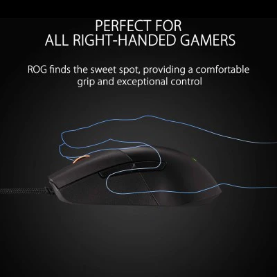 Asus ROG Keris Lightweight FPS Wired Gaming Mouse - Image 5