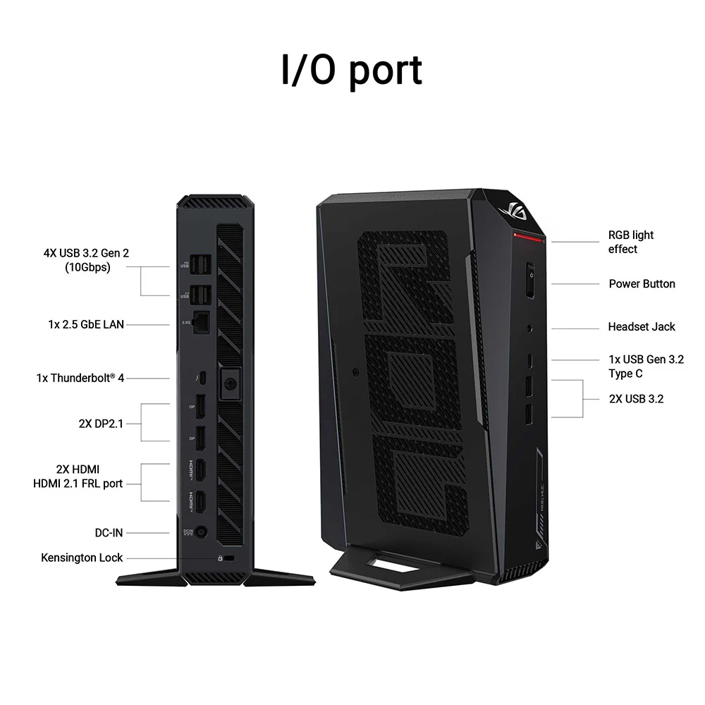 Asus ROG NUC - U9-275HX 32GB 1TB RTX5080 Win 11 Home (RNUC15JNK9X289A0) - Image 3