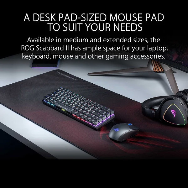 ASUS ROG Scabbard II Medium Gaming Mousepad - Image 3