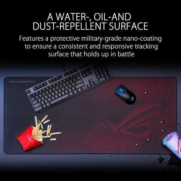 ASUS ROG Scabbard II Medium Gaming Mousepad - Image 4