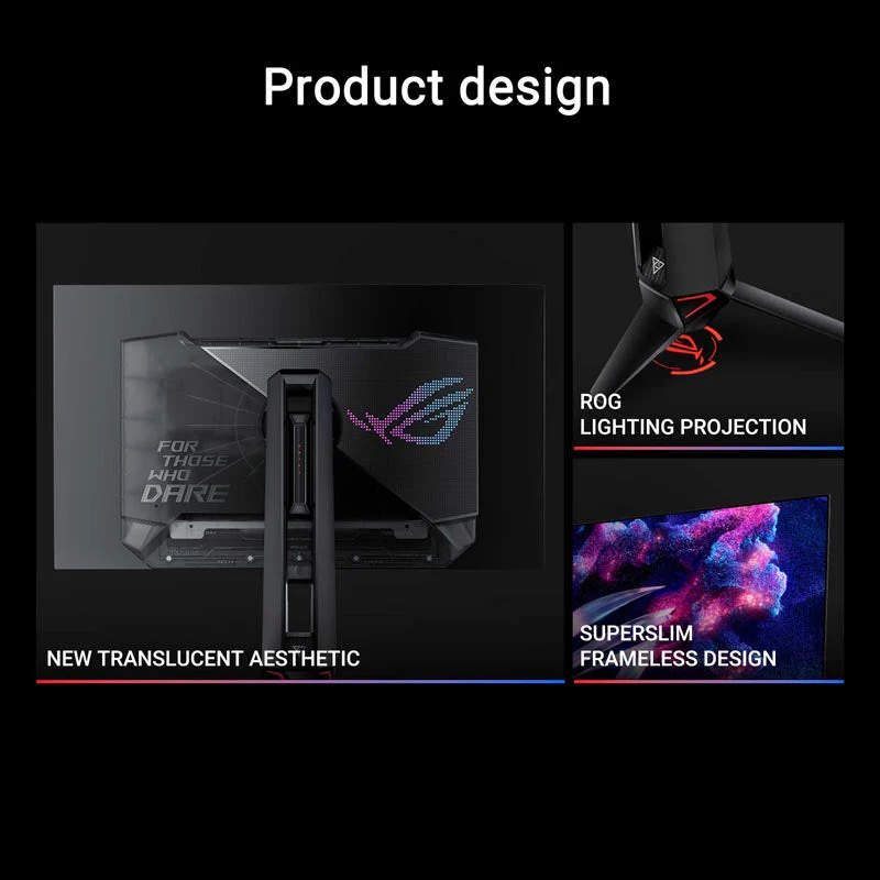 ASUS ROG Swift OLED PG27AQDP Gaming Monitor - 27" QHD WOLED 480Hz - Image 5