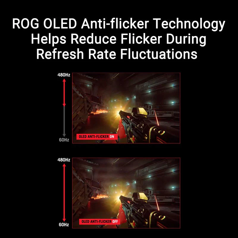 ASUS ROG Swift OLED PG27AQDP Gaming Monitor - 27" QHD WOLED 480Hz - Image 7