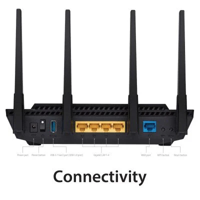 Asus RT-AX58U AX3000 Dual Band Smart Wifi6 Router - Image 3