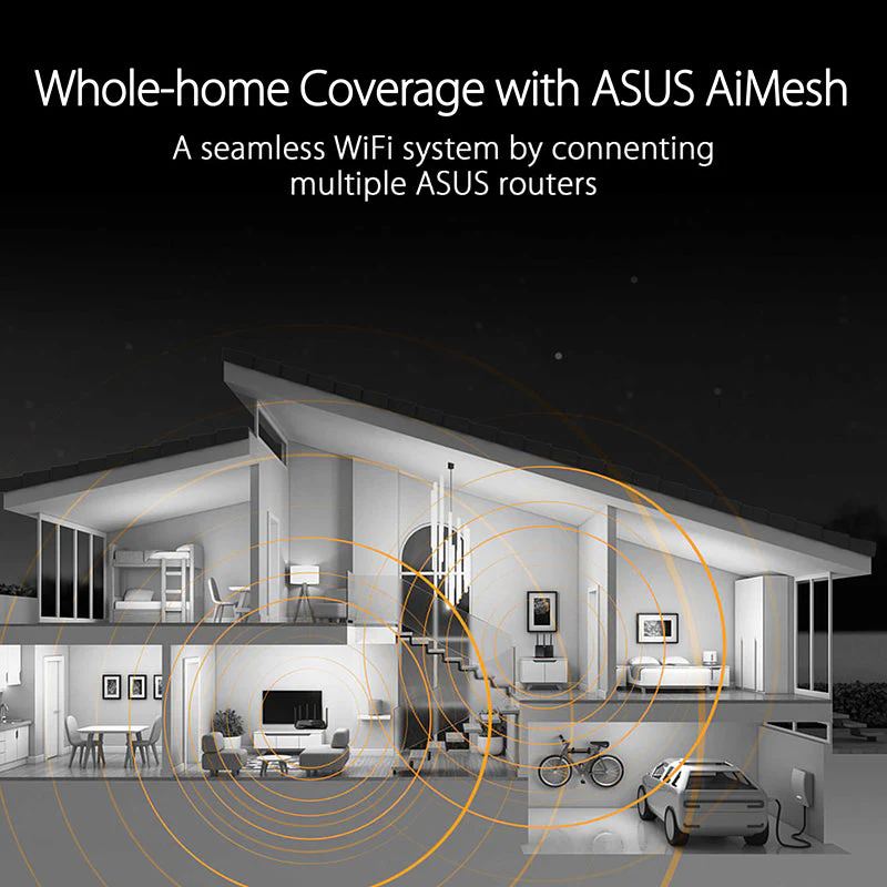 Asus TUF-AX6000 Dual Band WiFi 6 Gaming Router - Image 7