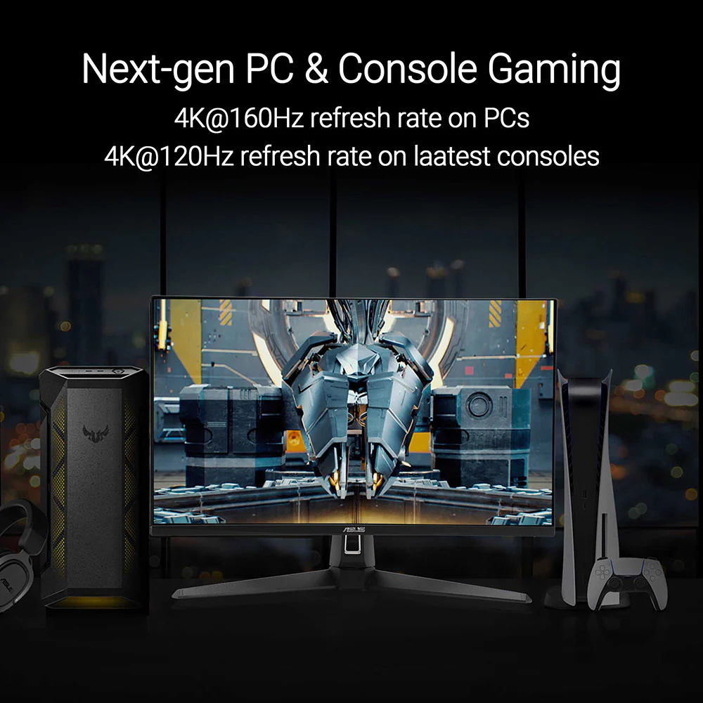 Asus TUF Gaming VG27UQ1A - 27" UHD Fast IPS 160Hz Gaming Monitor - Image 2