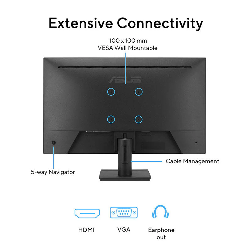ASUS VA279HG Eye Care Gaming Monitor - 27" FHD IPS 120Hz - Image 7