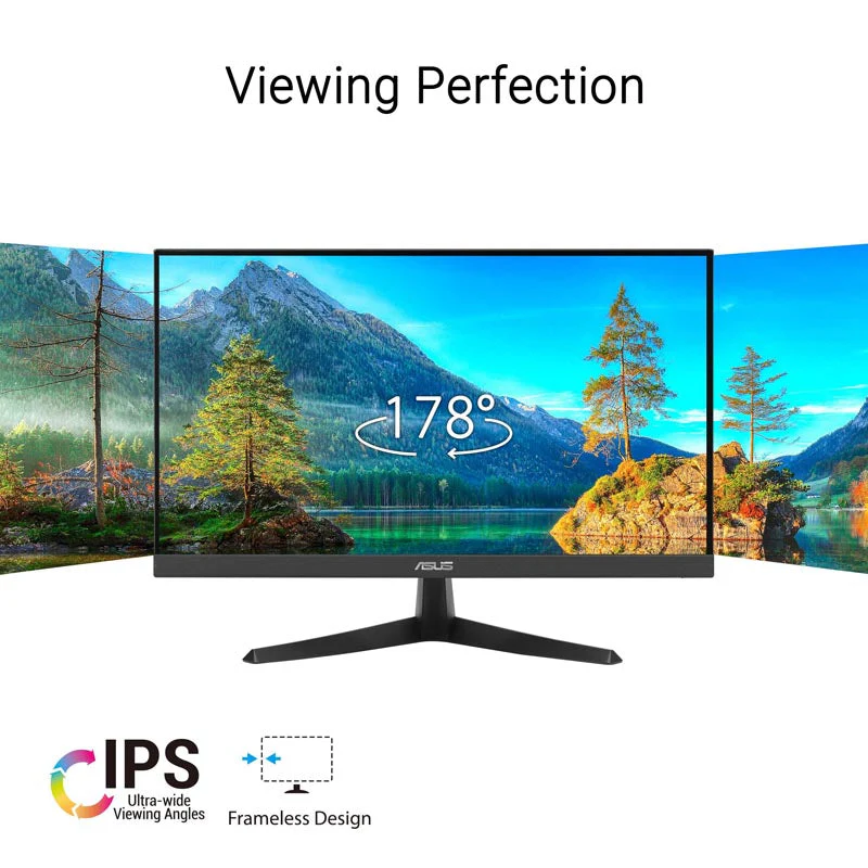 ASUS VY229HF Eye Care Gaming Monitor - 22" FHD IPS 100Hz - Image 4