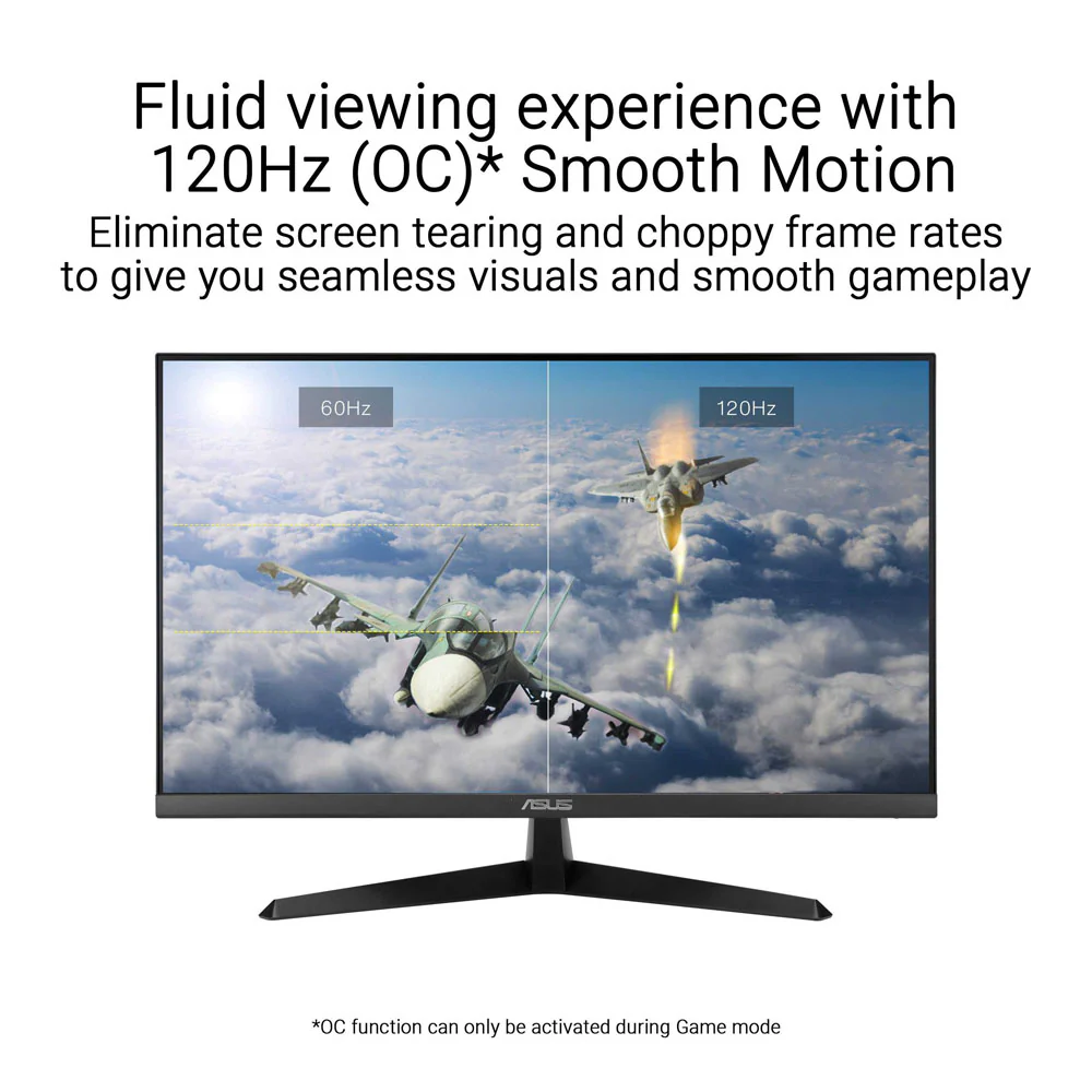 Asus VY249HGR - 23.8" FHD IPS 120Hz Eye Care Gaming Monitor - Image 3