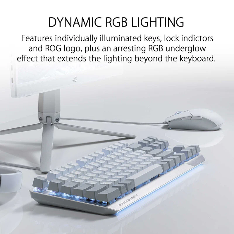 Asus X806 ROG Strix Scope NX TKL ML Gaming Keyboard (Blue) - Image 2