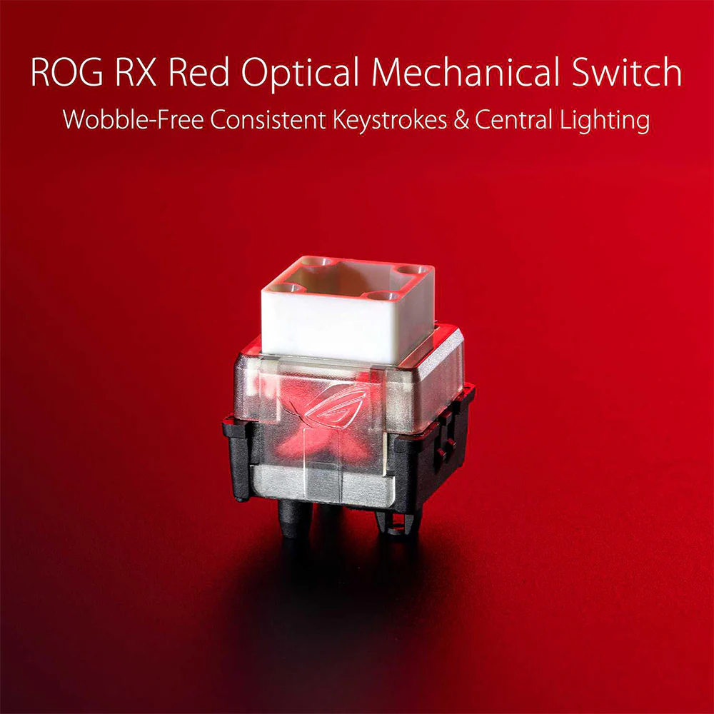 Asus ROG Strix Scope Wired Gaming Keyboard (RX Red) - Image 5