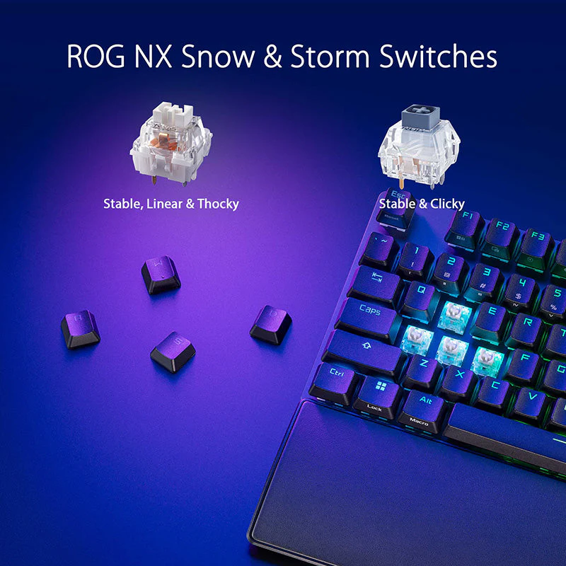 Asus XA11 ROG Strix Scope II [NX Storm] Mechanical Gaming Keyboard - Image 5