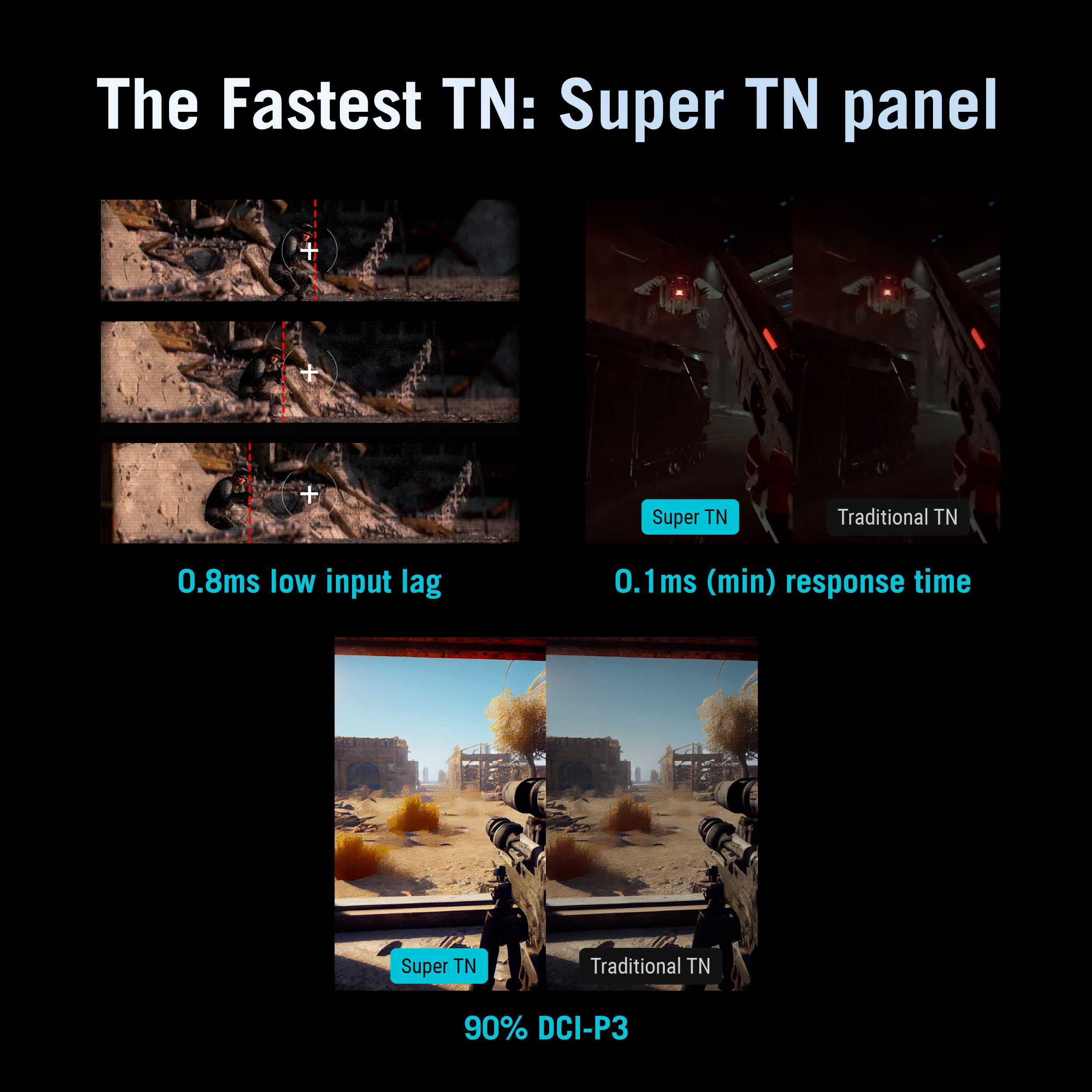 Asus ROG Strix XG248QSG Ace - 24" FHD TN 610Hz(OC) Esports Gaming Monitor - Image 4