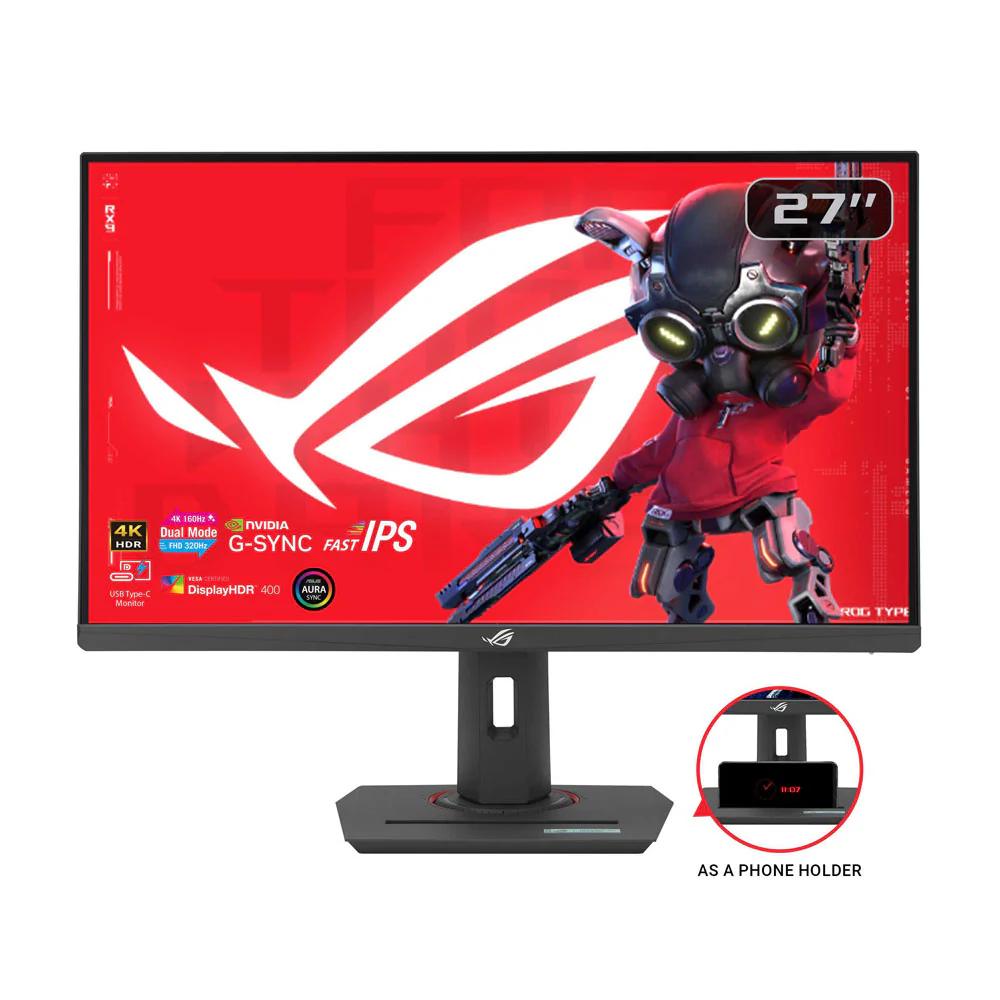 Asus ROG Strix XG27UCG - 27" UHD Fast IPS 160/320Hz Dual Mode Gaming Monitor - Image 8