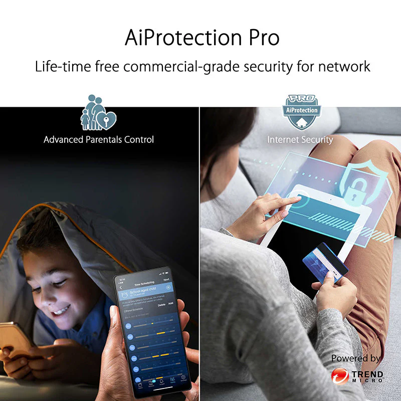 Asus ZenWiFi Pro XT12 AX11000 Black Tri-band Mesh WiFi 6 [1-Pack] - Image 5
