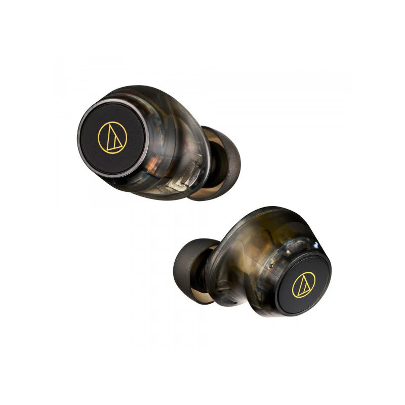 Audio-Technica ATH-CKS30TW+ TWS Earbuds (Transparent Black) - Image 2