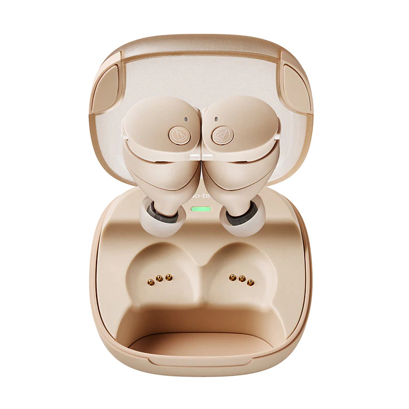 Audio-Technica ATH-CKS50TW2 TWS (Beige) - Image 3