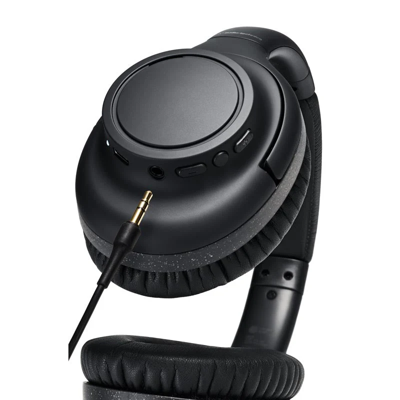 Audio-Technica ATH-S300BT ANC Headphone (Black) - Image 4