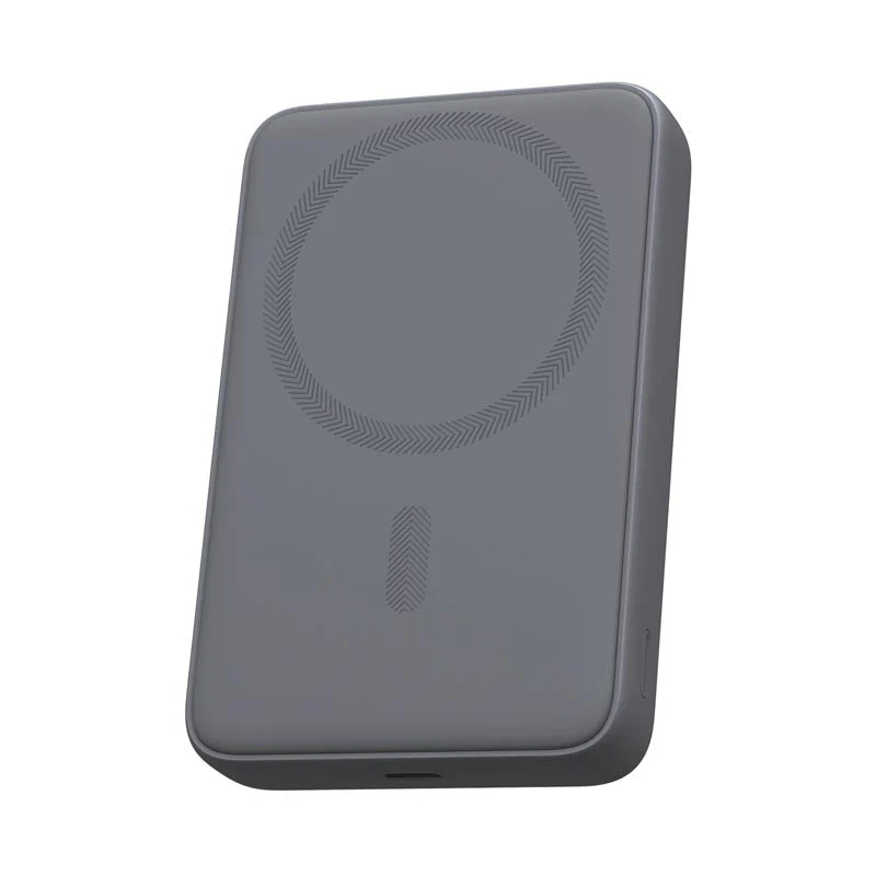 Aukey PB-MS04 Magfusion Slim 10K Magnetic Wireless Power Bank (Gray) - Image 2
