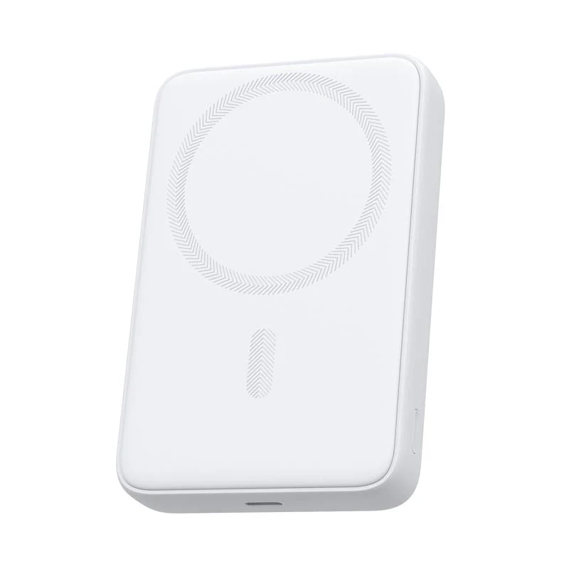 Aukey PB-MS04 Magfusion Slim 10K Magnetic Wireless Power Bank (White) - Image 2