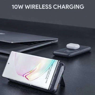 Aukey PB-WL03S 20000mAh PD22.5W PD Wireless Powerbank (Black) - Image 3