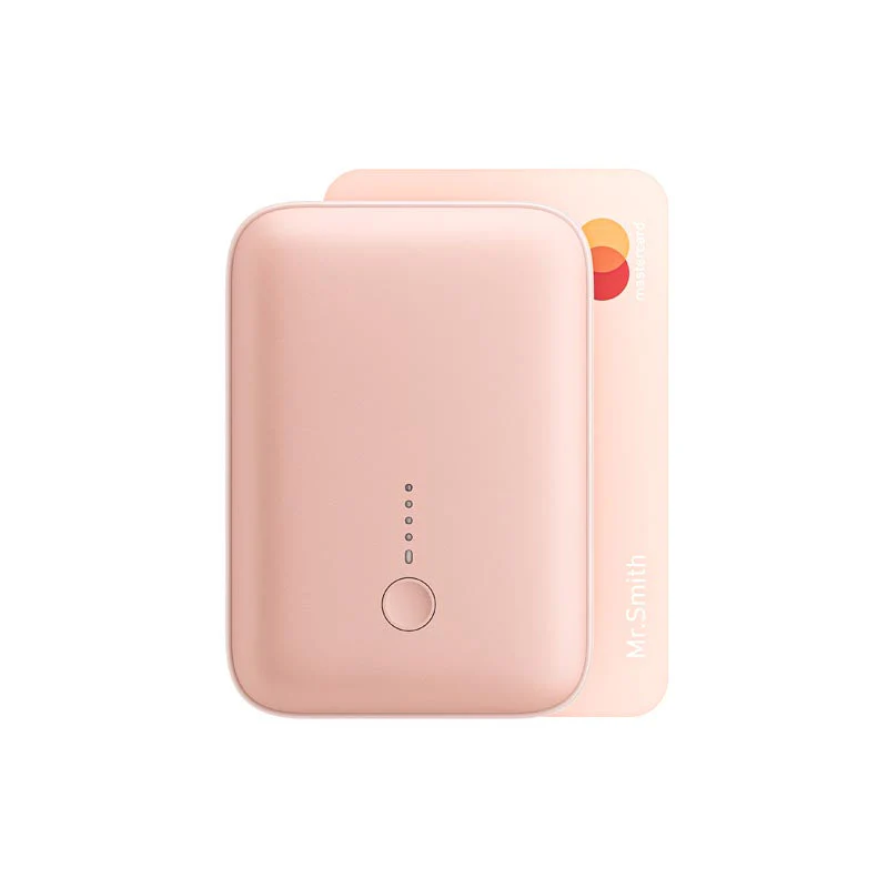 Aukey PB-Y55 Spark Mini 10000mAh Compact Fast Charging Power Bank with 20W PD (Pink) - Image 3