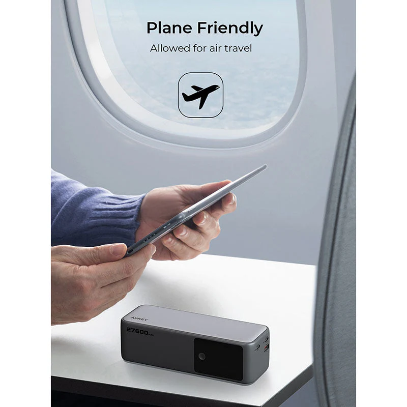 Aukey PB-Y63 Spark Mega 27600mAh Ultra-Fast Charging Power Bank with 140W PD - Image 7