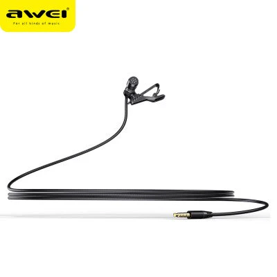 Awei MK1 Lavalier Microphone (Black) - Image 4