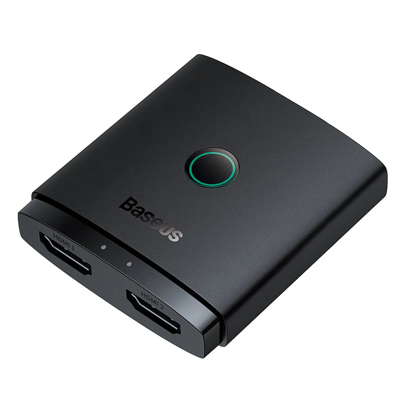 Baseus AirJoy 2in1 BidirectionalHDMI Switcher Black - Image 5