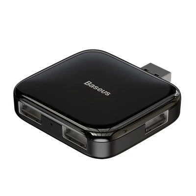 Baseus CAHUB-CW01 4-in-1 USB HUB (USB A to USB2.0*4) (Black) - Image 2
